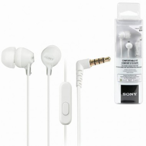 SONY MDREX15APW.CE7 Ακουστικα-Μικρόφωνα White