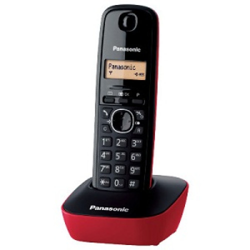 PANASONIC DECT KX-TG1611GRR Ασυρματα Τηλεφωνα Red