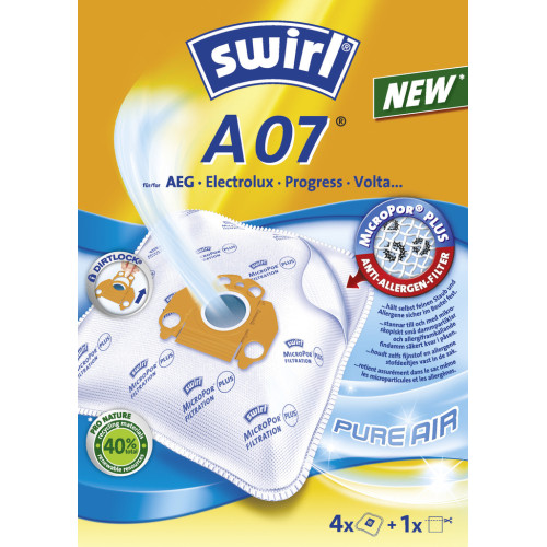 SWIRL A07/4 HEPA Σακούλες, αξεσουάρ