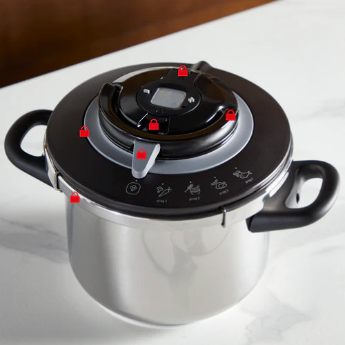 TEFAL CLIPSO+ 10LT Χύτρες ταχύτητος