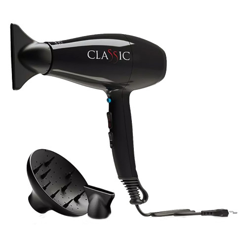 GAMA A11 CLASSIC C.NR Σεσουάρ μαλλιών Black