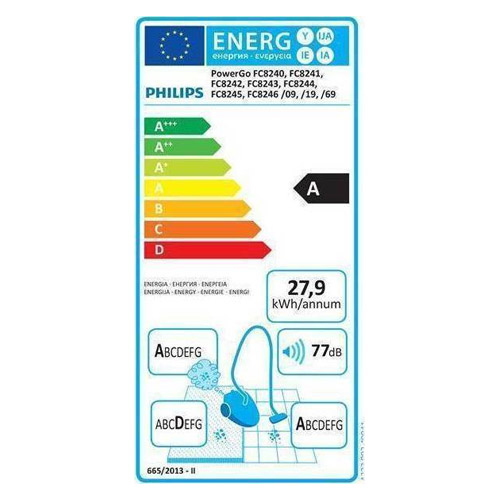 PHILIPS FC 8243/09 Σκούπα Red