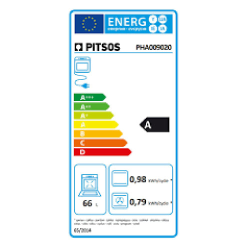 PITSOS PHA009020 Ηλεκτρικές κουζίνες