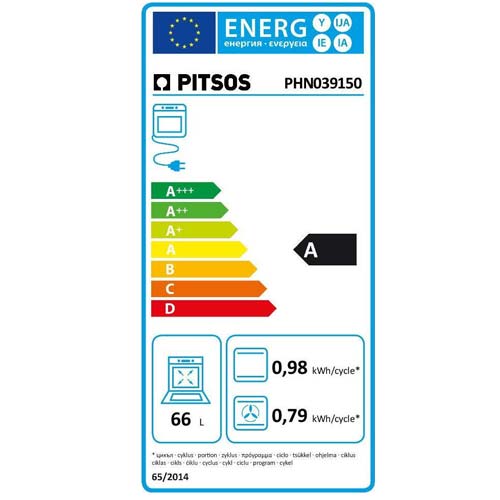 PITSOS PHN039150 Ηλεκτρικές κουζίνες