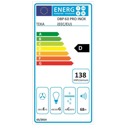 TEKA DBP-60PRO Καμίνια, Τζάκι