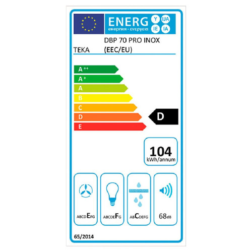 TEKA DBP-70PRO Καμίνια, Τζάκι