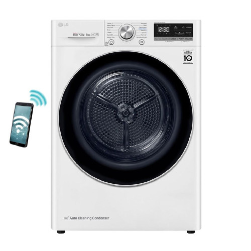 LG RC80V9AV3W Στεγνωτήριο
