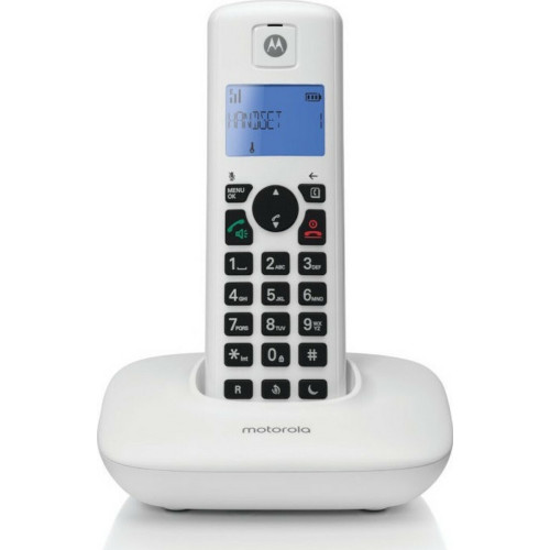 MOTOROLA T401 Ασύρματα Τηλέφωνα White