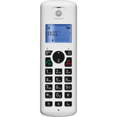 MOTOROLA T401 Ασύρματα Τηλέφωνα White