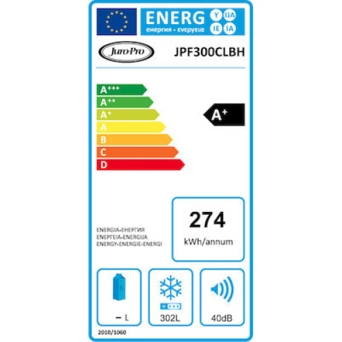 JURO PRO JPF300C ΜΠΑΟΥΛΟ Καταψύκτες