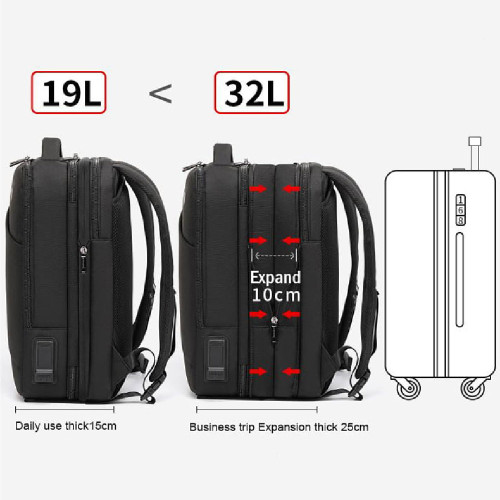ARCTIC HUNTER B00345-BK Τσάντες Laptop Black
