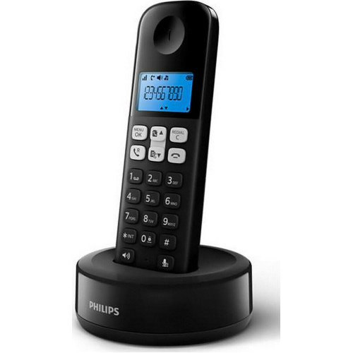 PHILIPS D1611B/34 Ασύρματα Τηλέφωνα Black