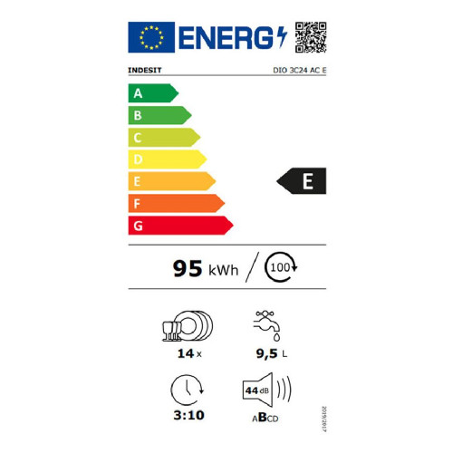 INDESIT DIO 3C24 AC E Πλυντ. πιάτων