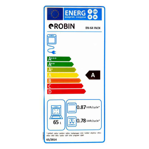ROBIN B-64 Ηλεκτρικές κουζίνες Brown