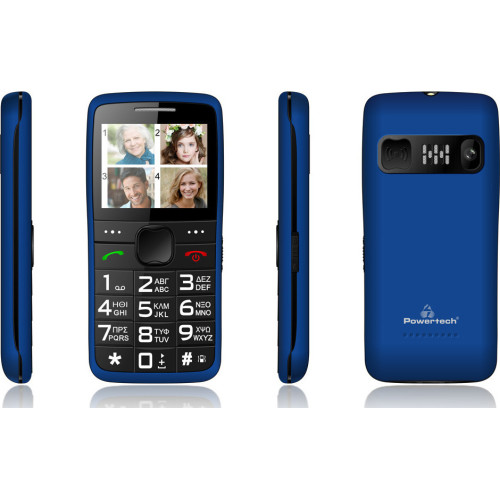 POWERTECH PTM-24 Blue Κινητά Απλής Χρήσης