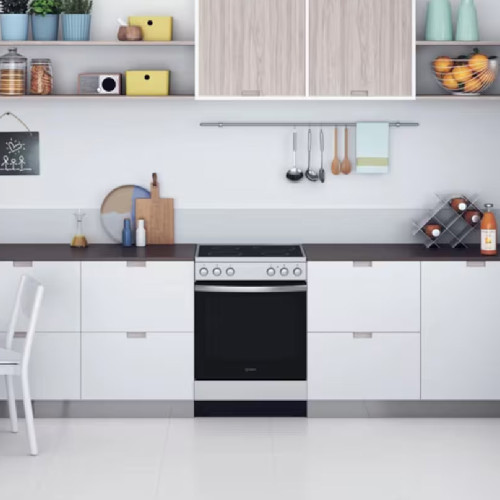 INDESIT IS67V5KCX/E Ηλεκτρικές κουζίνες