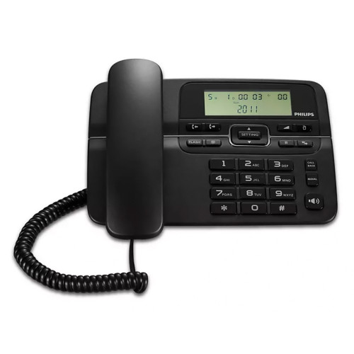 PHILIPS M20B-00 black Ενσύρματα Τηλέφωνα