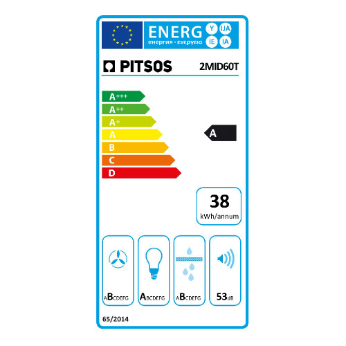 PITSOS 2MID60T Συρόμενοι απορροφητήρες