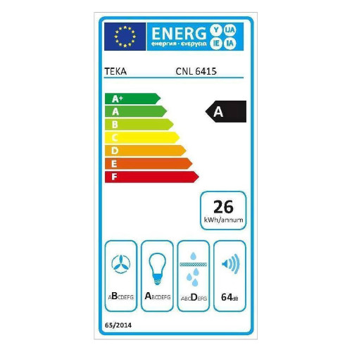 TEKA CNL 6415 INOX ECO Συρόμενοι απορροφητήρες