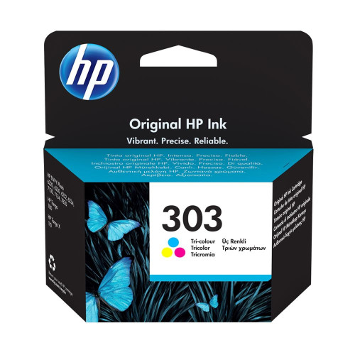 HP 303 TRI-COLOR ORIGINAL INK (T6N01AE) Αναλώσιμα