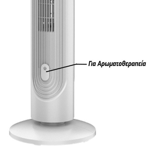MIDEA FZ10-21ARBW Ανεμιστήρες δαπέδου