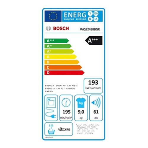 BOSCH WQB245B8GR Στεγνωτήριο