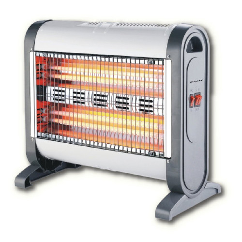 TELEMAX QH-1601-WG 1600W White Grey Θερμάστρες Χαλαζία/Carbon