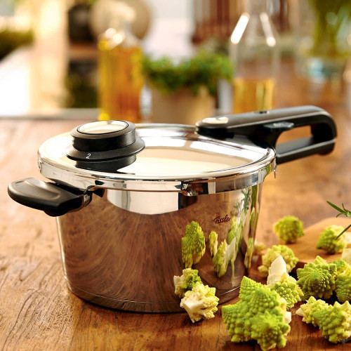 FISSLER SET QUATTRO VITAQUICK PREMIUM 8LT ME 1 ΚΑΠΑΚΙ FISSLER (60281011000) Χύτρες