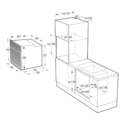 HISENSE BI 64211PX Φούρνοι