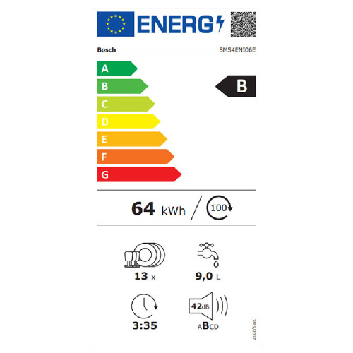 BOSCH SMS4ENI06E Πλυντήριο πιάτων