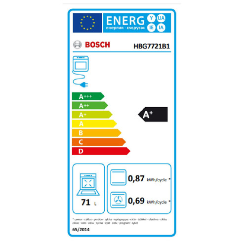 BOSCH HBG7721B1 Φούρνοι