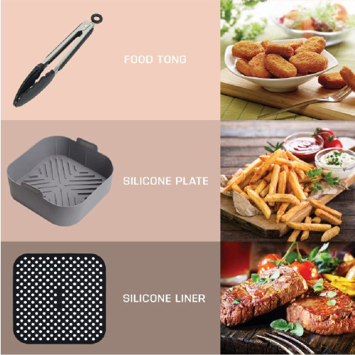 ROHNSON AFK04 Air Fryer Accessory Kit Σετ μαγειρικών σκευών
