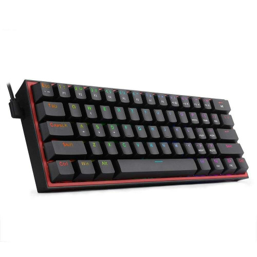 Redragon K617 Fizz (Black) Gaming πληκτρολόγιο