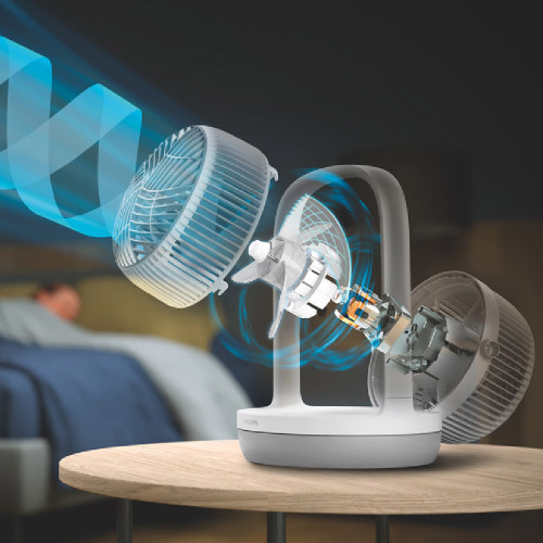 PHILIPS ΑΝΕΜΙΣΤΗΡΑΣ ΕΠΙΤΡΑΠΕΖΙΟΣ ΛΕΥΚΟΣ CX2050/00 Επιτραπέζιοι ανεμιστήρες