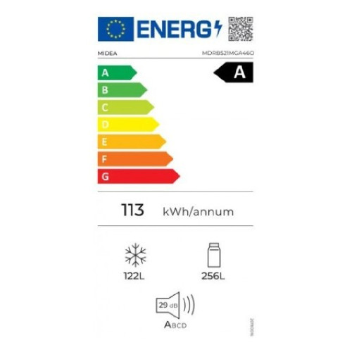 MIDEA MDRB521MGA46O Ψυγειοκαταψύκτης