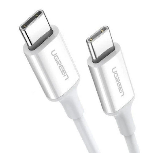 UGREEN US264 TYPE-C/TYPE-C White 1m 60518 3A Καλώδια-Λοιπά Αξεσουάρ Κινητής