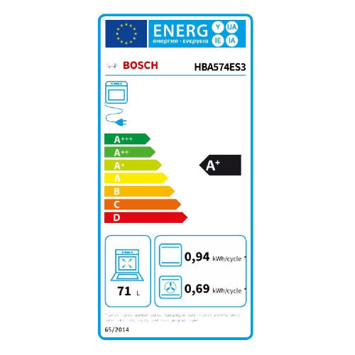 BOSCH HBA574ES3 Φούρνοι
