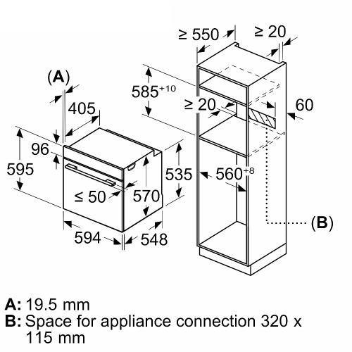 BOSCH HBA574ES3 Φούρνοι