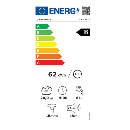 LG F0P3CYV2W Πλυντήρια ρούχων