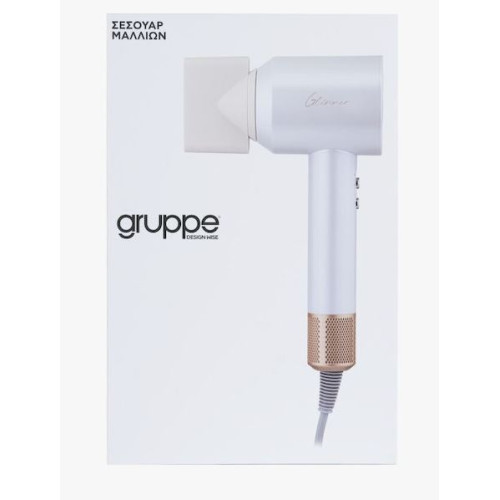 GRUPPE GLIMMER B02  WHITE 1600W Σεσουάρ μαλλιών