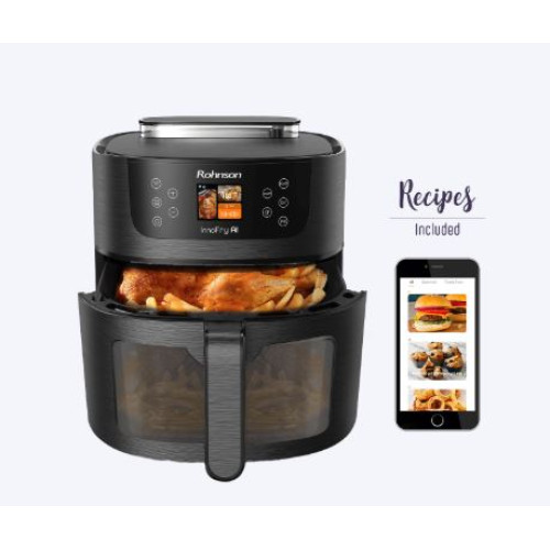 ROHNSON R-2884 Air Fryer με WiFI AI SOFT Φριτέζες