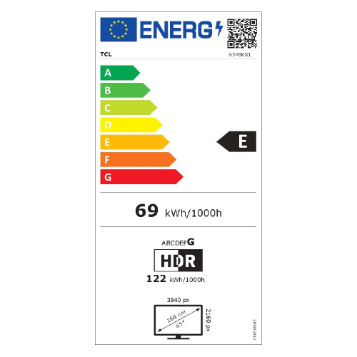 65P6K 4K UHD 60HZ TV (2025)