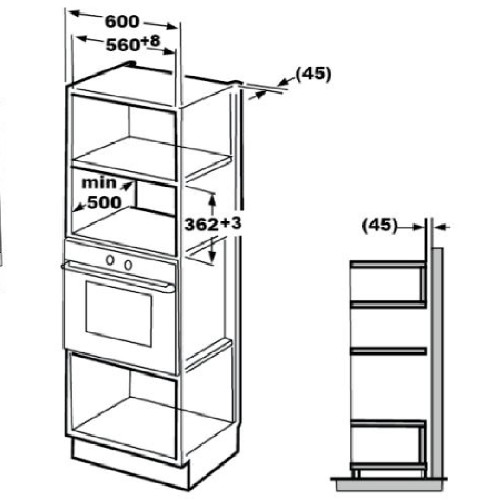 BEKO BMOB 20202B ΦΟΥΡΝΟΣ ΜΙΚ. ΕΝΤΟΙΧΙΖΟΜΕΝΟΣ ( 3808666) Φούρνος μικροκ. Εντοιχ.