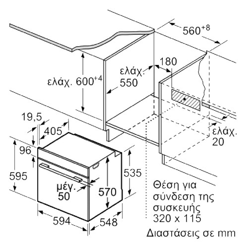 BOSCH HBA572BB4 Φούρνοι