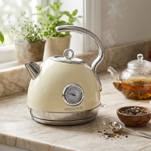 MORRIS R20833WKC RETRO CREAM Βραστήρες
