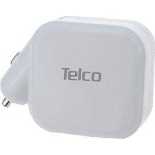 TELCO UP-19 COMBO ΦΟΡΤΙΣΤΗΣ ΣΠΙΤΙΟΥ/ΑΥΤΟΚΙΝΗΤΟΥ 2.1Α