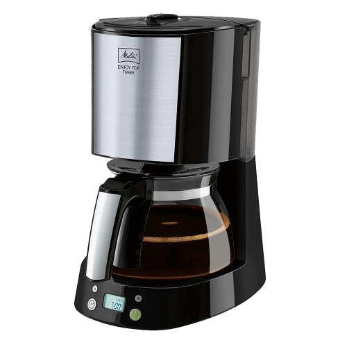 MELITTA ENJOY II TOP TIMER Καφετιέρες Γαλλικού Inox/Black