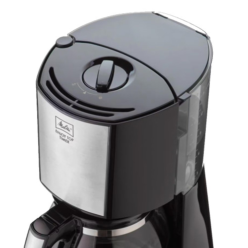 MELITTA ENJOY II TOP TIMER Καφετιέρες Γαλλικού Inox/Black