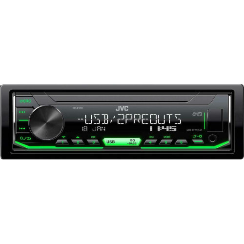 JVC KD-X176 Car Audio Player