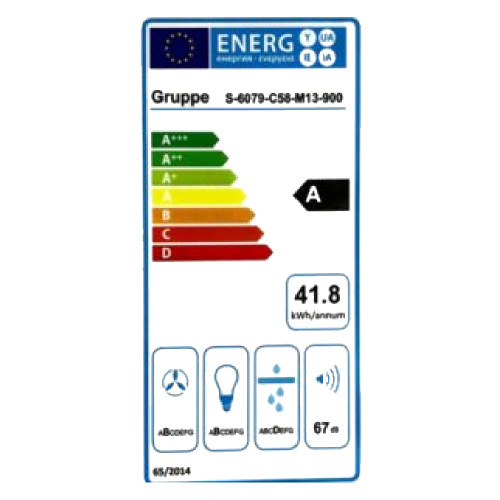 GRUPPE UNICO S-6079-C58-M13-900 Καμίνια, Τζάκι